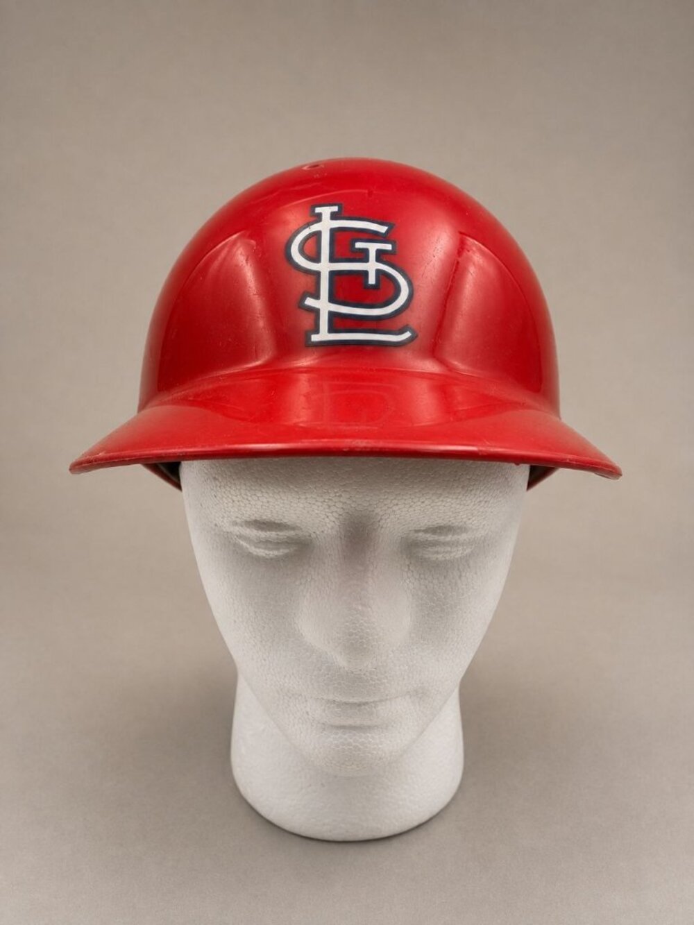 Rawlings Adult Baseball Helmet Red Plastic Adjustable St. Louis Cardinals Logo